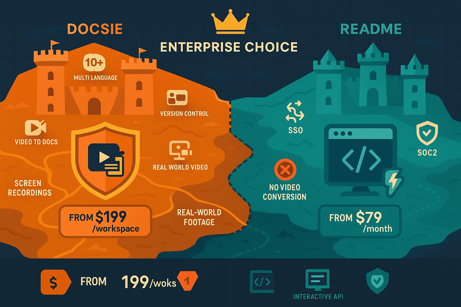 The Verdict: Which Platform Is More Enterprise-Ready? - Visual Comparison