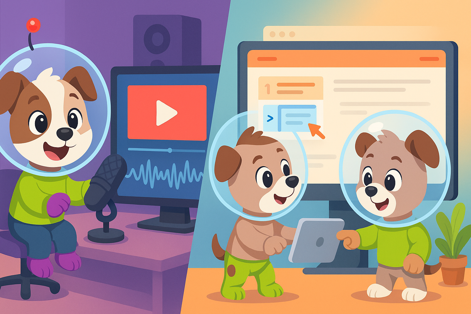 Guidde vs Tango illustration