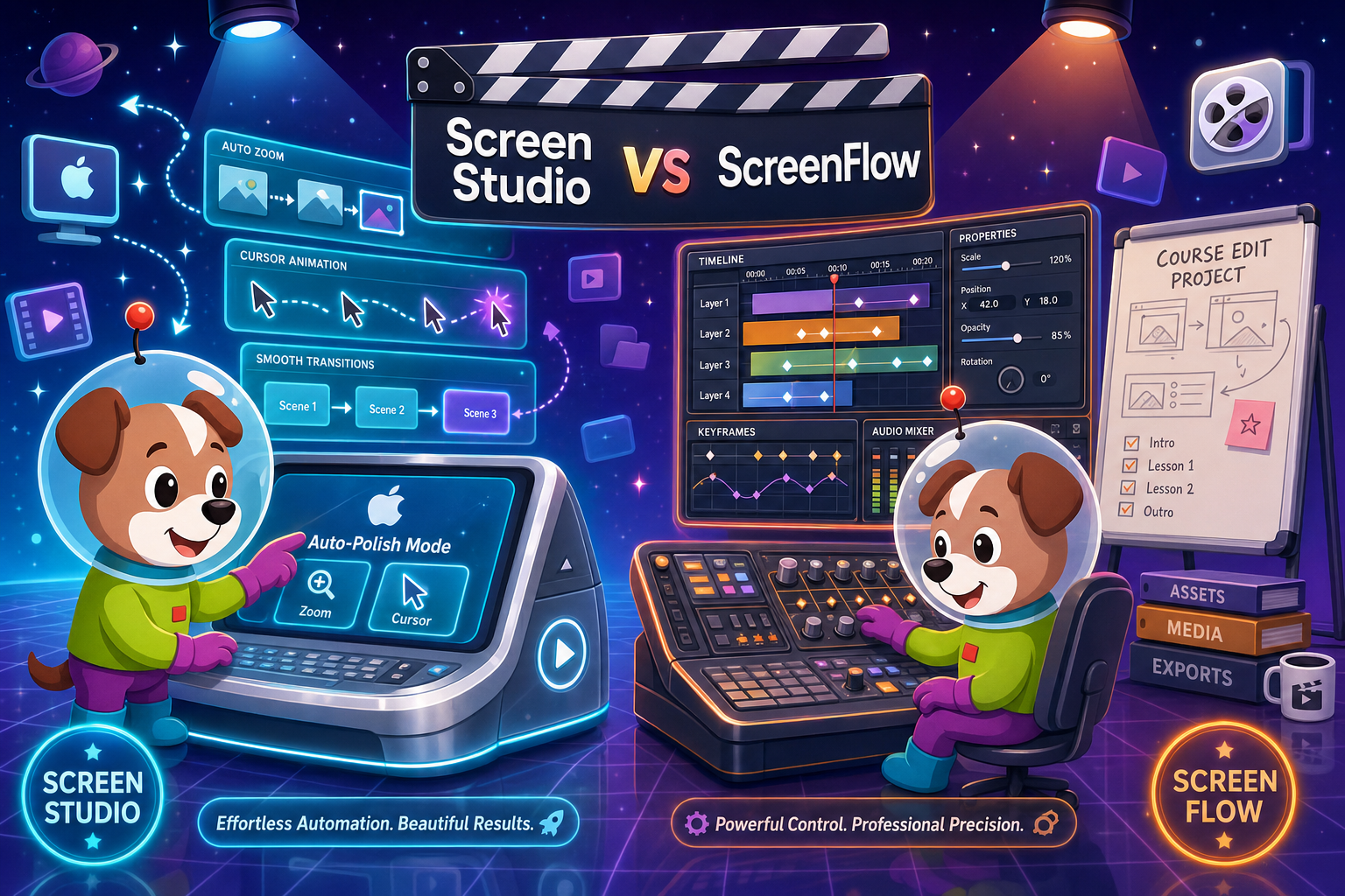 Screen Studio vs ScreenFlow Pricing (2026): Plans & Costs