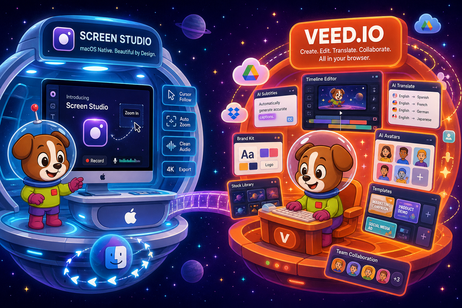 Screen Studio vs VEED.IO for Enterprise (2026): Full Comparison