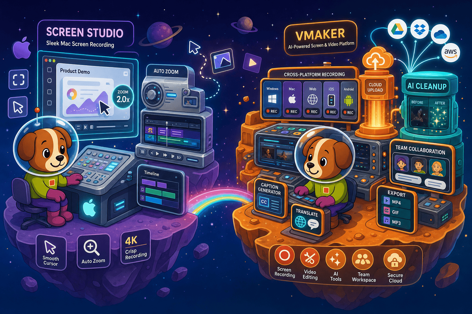 Screen Studio vs Vmaker Pricing (2026): Plans & Costs