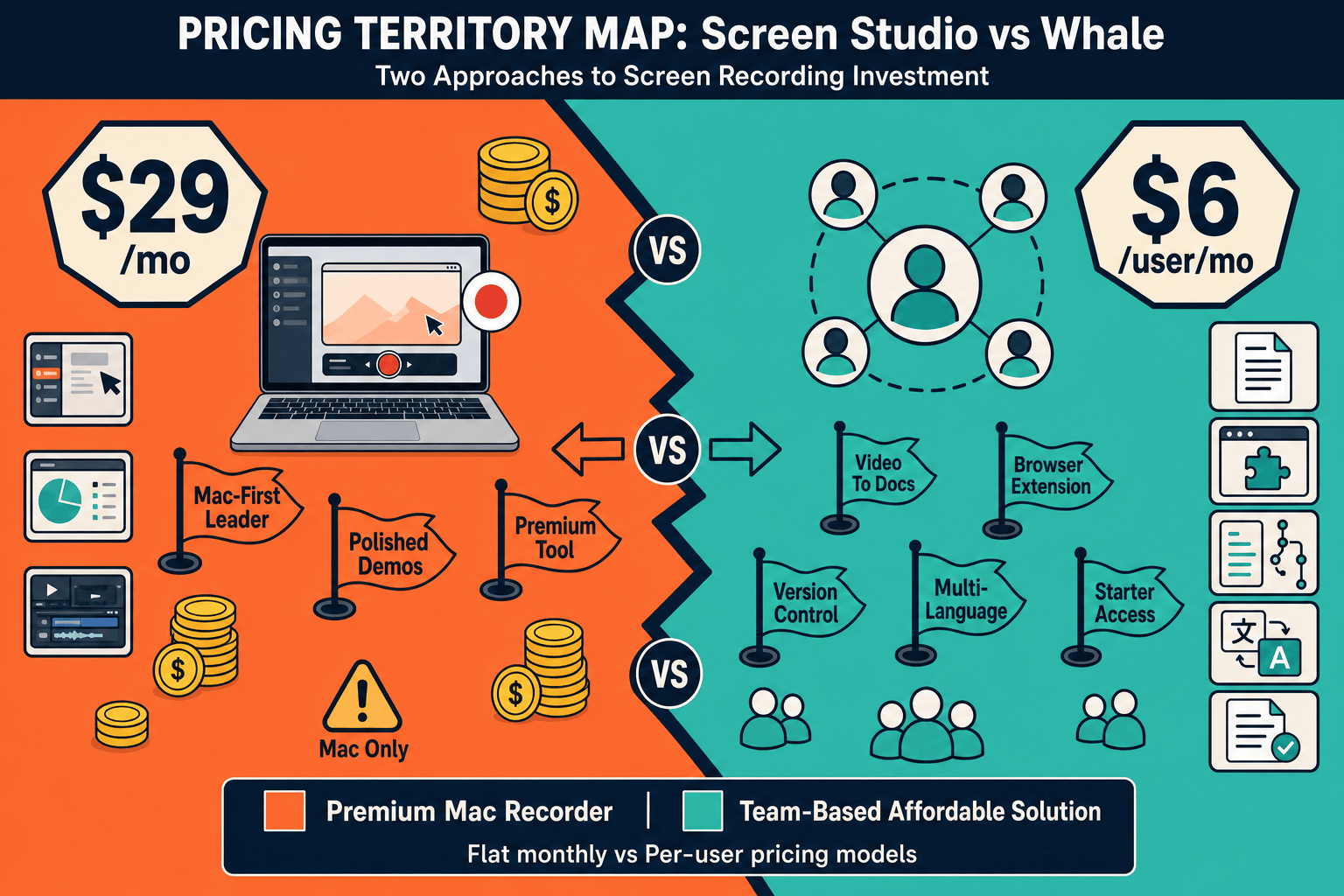 The Verdict: Screen Studio vs Whale - Visual Comparison