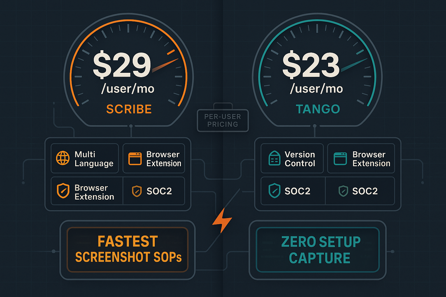 The Verdict: Scribe vs Tango Pricing - Visual Comparison